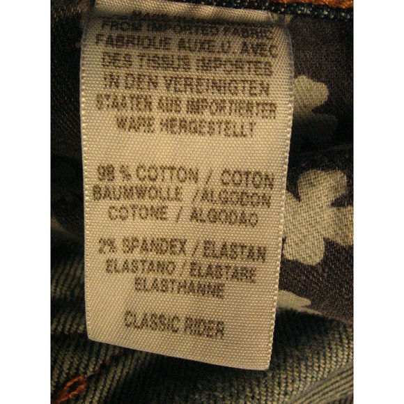 Lucky Brand Womens Jeans 31 x 31 MEASURED tag 10/30 CLASSIC RIDER Blue Denim - Picture 9 of 12